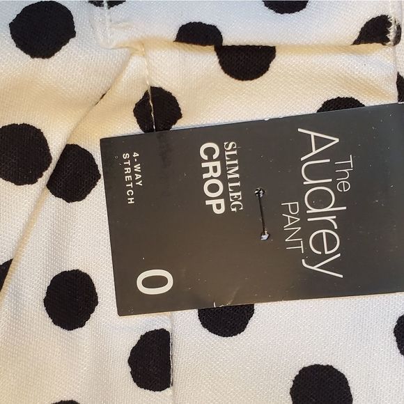 New York & Company Black and White Polka Dot Jeggings - Picture 14 of 15